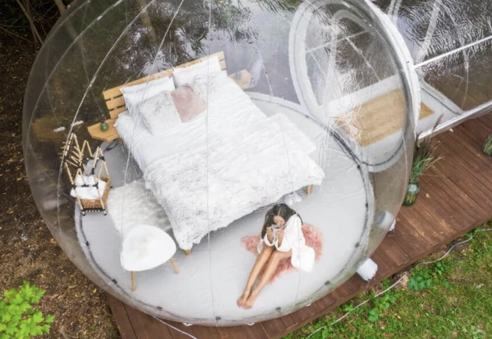 inflatable clear bubble tent