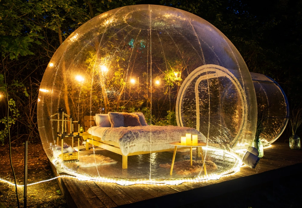 inflatable clear bubble tent